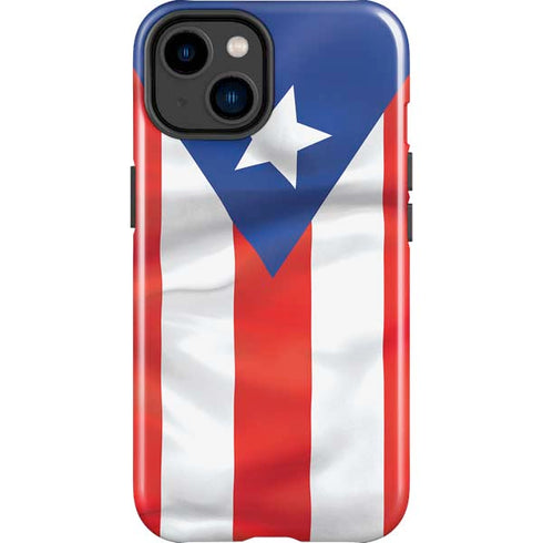 Puerto Rico Flag iPhone 15 Plus Impact Case